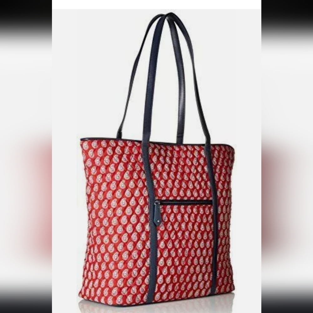 Vera Bradley Quilted Tote Bag RARE - Picture 1 of 8